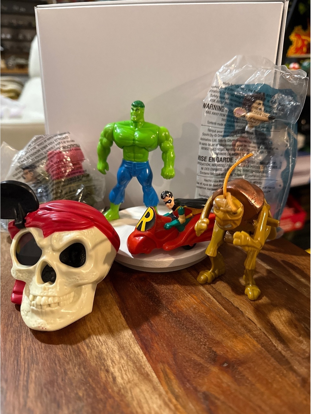 Vintage McDonald’s Happy Meal Toy Lot Disney Marvel Pirates 1990s 2000s